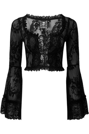 goth lace top