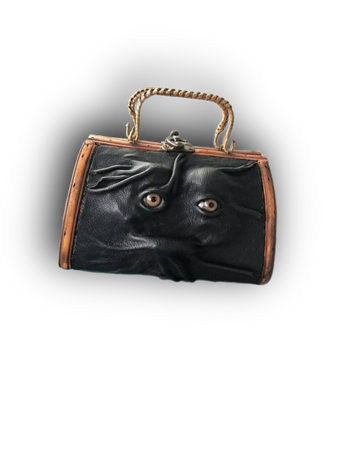 weirdcore odd purse leather eyeball bags