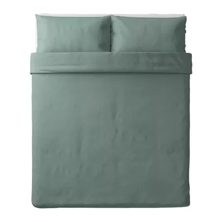 PUDERVIVA Duvet cover and pillowcase(s) - Full/Queen (Double/Queen) - IKEA