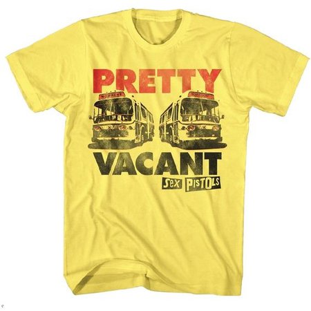 Sex Pistols Vacant Buses Premium Soft T-Shirt