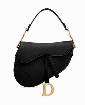black Dior bag