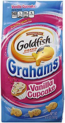 Amazon.com: Pepperidge Farm Goldfish Grahams Vanilla Cupcake Crackers, 6.6 oz