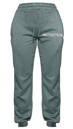 Pretty little thing sea green joggers