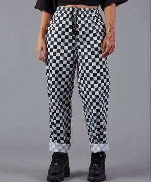 Checkered Chef Trousers | Student High Street