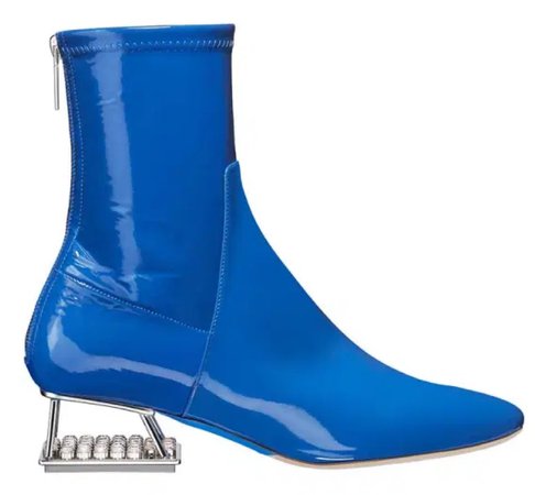 dior blue boots