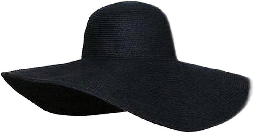 Black floppy hat