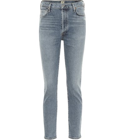 citizens of humanity - Olivia high-rise slim jeans