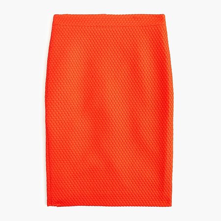 J.Crew: No. 2 Pencil® skirt in matelasse