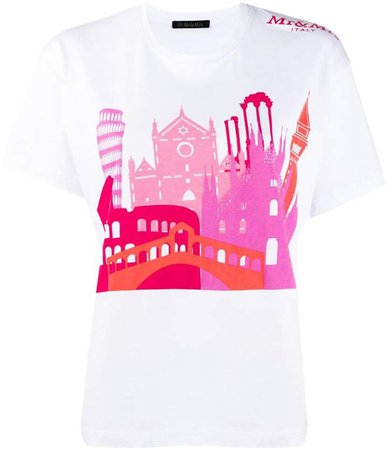 city print T-shirt