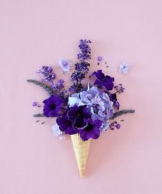 ice cream flowers