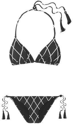 Esta + Lia Printed Triangle Bikini