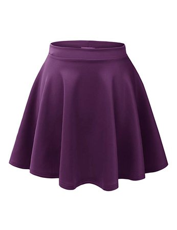 Purple Skater Skirt