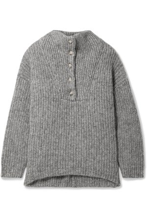 HATCH | The Jo ribbed cotton and alpaca-blend sweater | NET-A-PORTER.COM