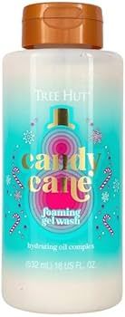 Amazon.com: Tree Hut Candy Cane Foaming Gel Wash & Moisturizing Shave Oil, 7.7 fl oz. : Beauty & Personal Care