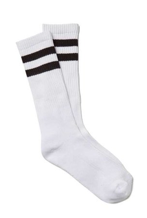 tube striped socks