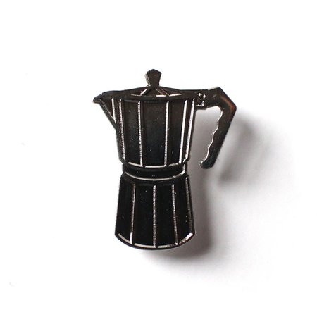GRECA (COFFEE MAKER) SILVER PIN – Peralta Project