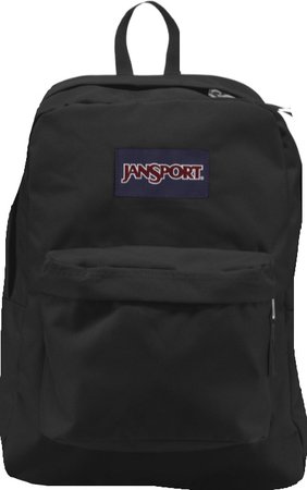 black jansport backpack