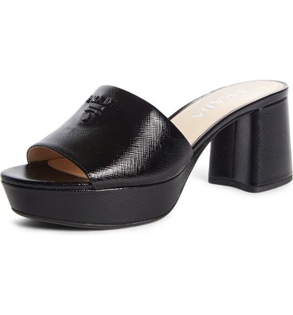 Prada Platform Slide Sandal (Women) | Nordstrom