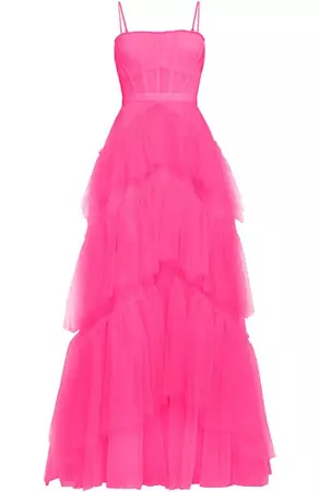 tulle hot pink dress - Google Search