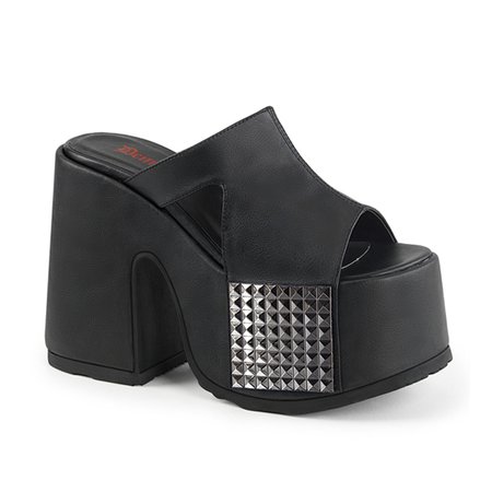Demonia CAMEL-101 Heavy Metal Gothic Platform Sandals - Demonia Shoes - SinisterSoles.com