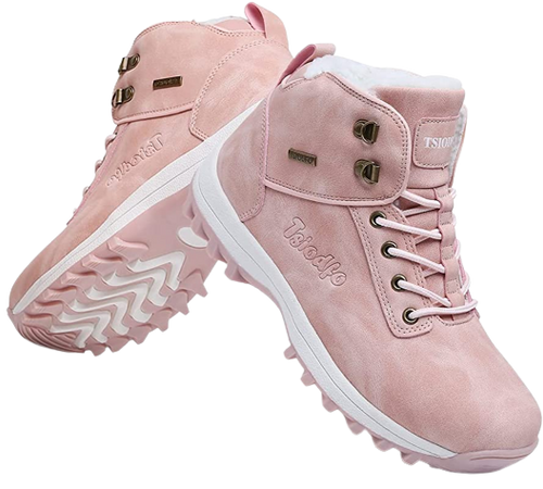 Pink Hiking Boots