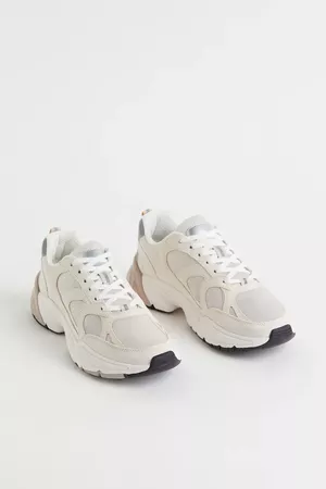 Chunky Sneakers - Light beige - Ladies | H&M US