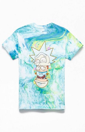 Rick And Morty Tie-Dyed T-Shirt | PacSun