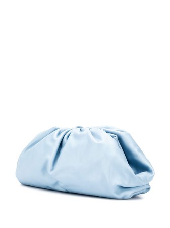 Bottega Veneta Ruched Clutch Bag Ss20 | Farfetch.com