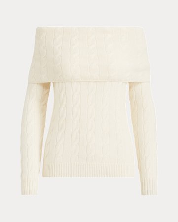 white off the shoulder sweater cashmere – Google-haku