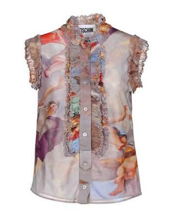Moschino Patterned Shirts & Blouses - Women Moschino Patterned Shirts & Blouses online on YOOX United States - 38781700RG