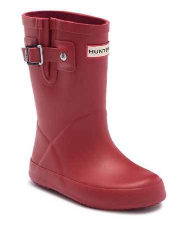 toddler red hunter rain boots