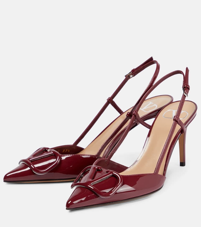 Valentino maroon heels