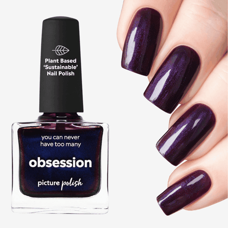 dark purple nail polish - Google Search