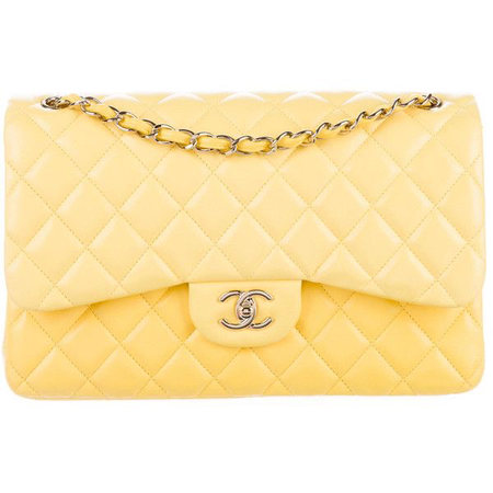 Pastel Yellow Chanel Bag