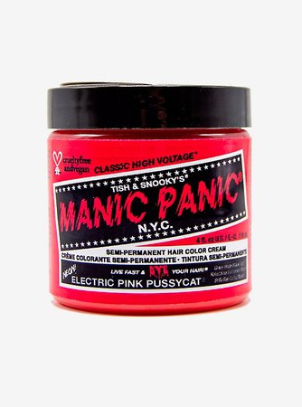 Manic Panic Electric Pink Pussycat Classic High Voltage Semi-Permanent Hair Dye