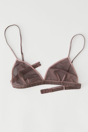 Out From Under Modern Love Mesh Triangle Bra | Urban Outfitters