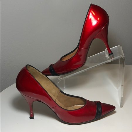 50s red slingback heels - Google Search
