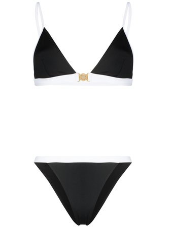 Balmain logo-clasp bikini set - FARFETCH
