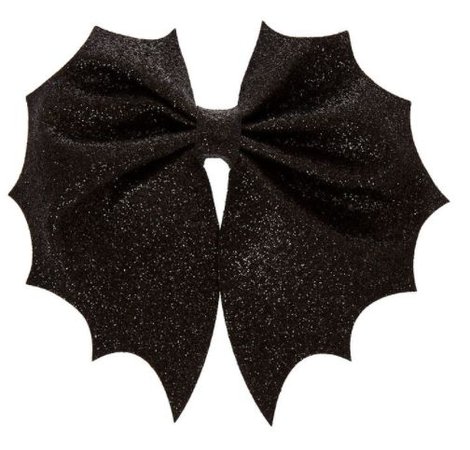 Black Bat Bow Hair Clip Claire's