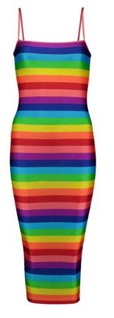 Rainbow dress