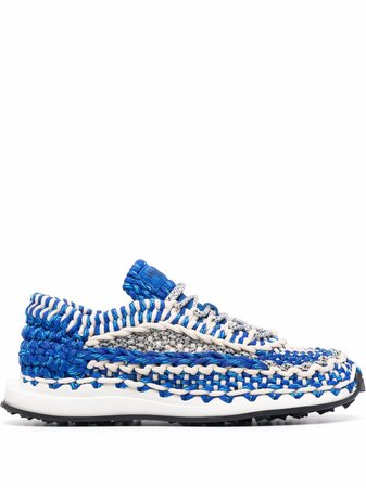 Valentino Garavani crochet low-top sneakers - FARFETCH