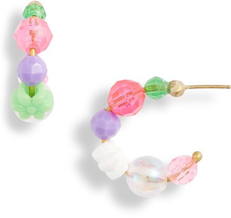Joyful Mini Hoop Earrings