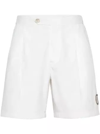 Brunello Cucinelli logo-appliqué Tailored Shorts - Farfetch