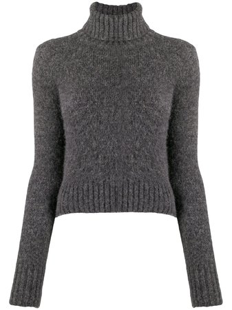 AMI Paris turtleneck knitted jumper