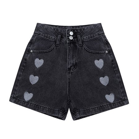 Black Hearts Shorts