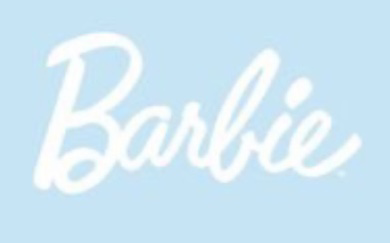 blue Barbie logo