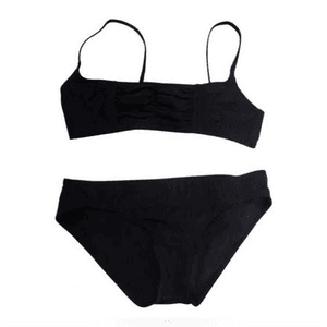 black underwear set
