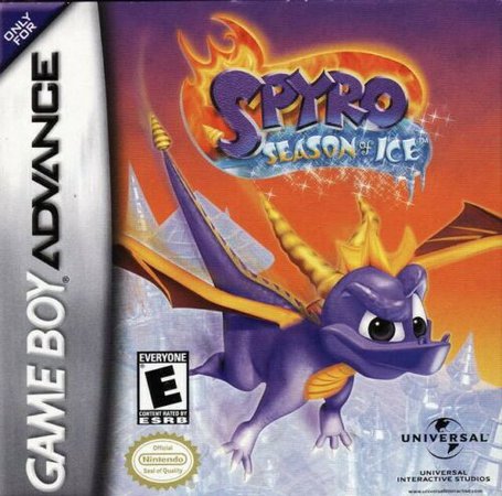 Spyro: Season of Ice Game Boy 2001