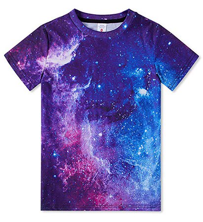 blue galaxy shirt