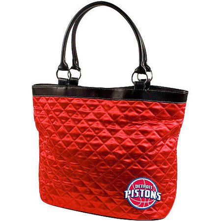 Detroit Pistons NBA Licensed Red Quilted Tote Bag | eBay